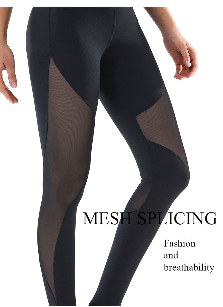 high waist Sexy Workout Nylon Yoga Leggings Gym